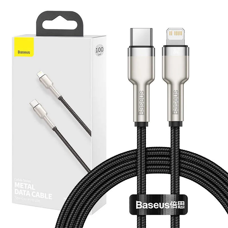 Câble USB-C vers Lightning Baseus 1m miniature 1